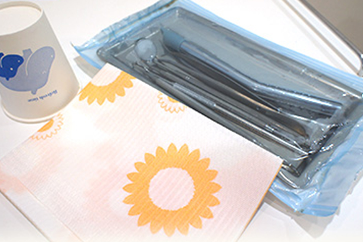 滅菌の徹底で安心・安全